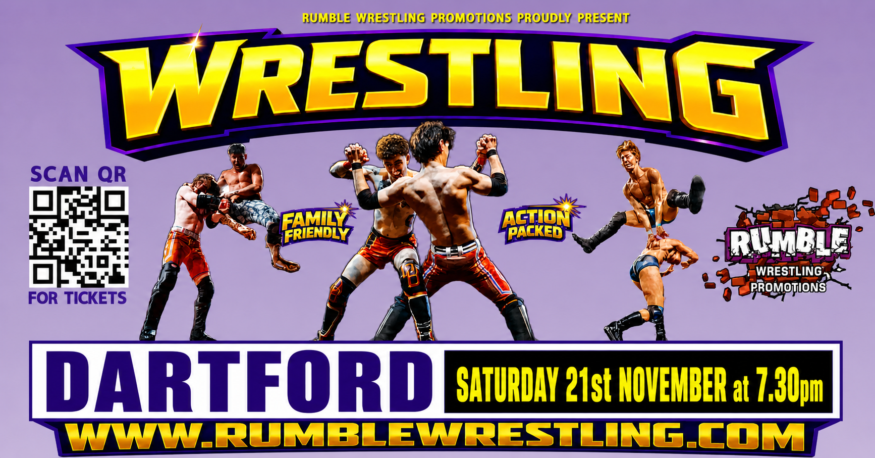 Rumble Wrestling comes to Dartford 